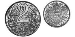 2 Heller Impero austro-ungarico (1867-1918) Iron 