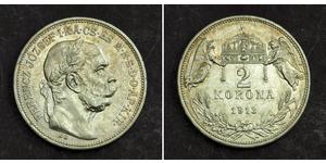 2 Korona Austria-Hungary (1867-1918) Silver Franz Joseph I (1830 - 1916)