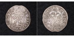2 Kreuzer Sacro Imperio Romano (962-1806) Plata 