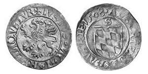 2 Kreuzer Geschichte Bayerns (907 - 1623) Silber 
