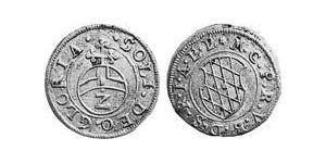 2 Kreuzer Duchy of Bavaria (907 - 1623) Silver Maximilian I, Elector of Bavaria (1573 – 1651)