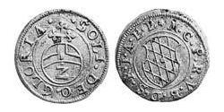 2 Kreuzer Duchy of Bavaria (907 - 1623) 銀 Maximilian I, Elector of Bavaria (1573 – 1651)