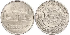 2 Krone Estonia (Republic) Argent 