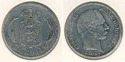 2 Krone Danimarca Argento 