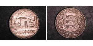 2 Krone Estonia (Republic) Argento 