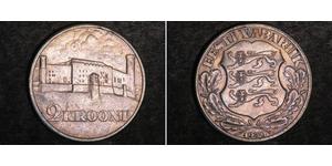 2 Krone Estonia (Republic) Argento 