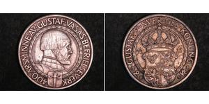 2 Krone Svezia Argento 