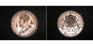 2 Krone Svezia Argento Oscar II di Svezia (1829-1907)