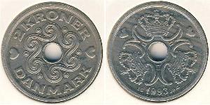 2 Krone Denmark Copper/Nickel 