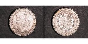 2 Krone Suecia Plata Óscar II de Suecia (1829-1907)