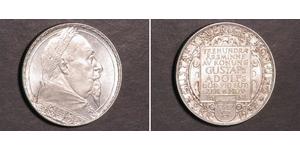 2 Krone Suecia Plata Gustavo II Adolfo de Suecia(1594 – 1632)