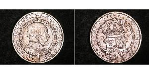 2 Krone Suecia Plata 