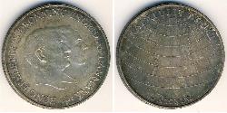2 Krone Dänemark Silber 