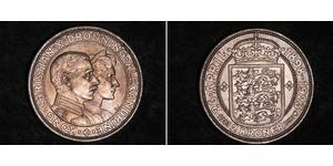 2 Krone Dänemark Silber Christian X. (1870 - 1947)