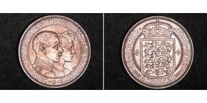 2 Krone Dänemark Silber Christian X. (1870 - 1947)