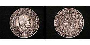 2 Krone Schweden Silber 