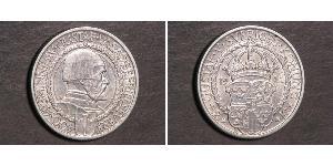 2 Krone Schweden Silber 