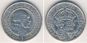 2 Krone Schweden Silber 