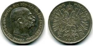 2 Krone Austria-Hungary (1867-1918) Silver 