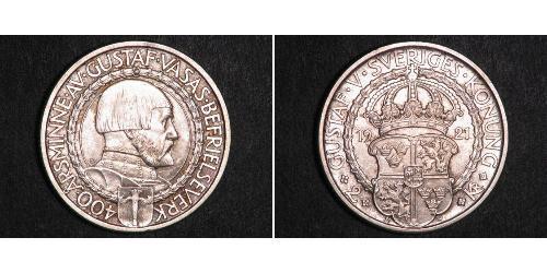 2 Krone Sweden Silver 