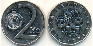 2 Krone Czech Republic Steel/Nickel 