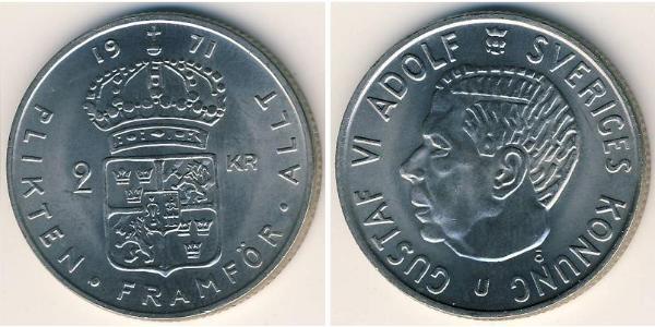 2 Krone Schweden  