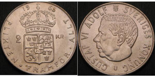 2 Krone Suède  