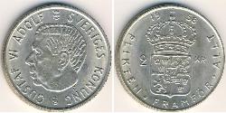 2 Krone Svezia  