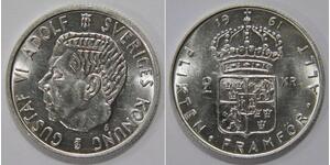 2 Krone Svezia  
