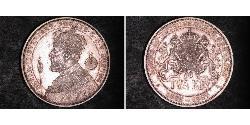 2 Krone 瑞典 銀 奧斯卡二世 (1829-1907)