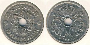2 Krone 丹麦 銅/镍 