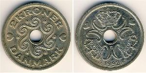 2 Krone 丹麦 銅/镍 