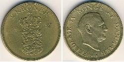 2 Krone 丹麦 青铜/铝 