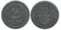 2 Kuna Croacia Zinc 