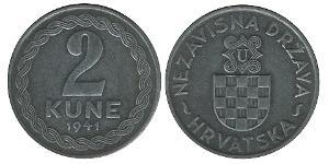 2 Kuna Croacia Zinc 