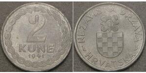 2 Kuna Croatie Zinc 