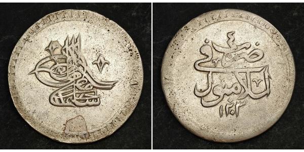 2 Kurush Imperio otomano (1299-1923) Plata Selim III