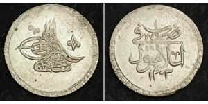 2 Kurush Osmanisches Reich (1299-1923) Silber Selim III