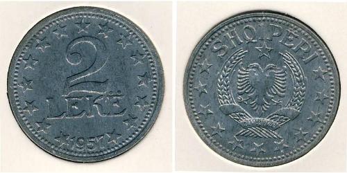 2 Lek República Socialista Popular de Albania (1944 - 1992)  
