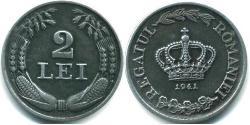 2 Leu Romania Zinco 