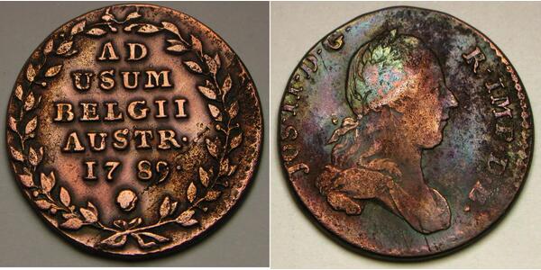 2 Liard Austrian Netherlands (1713-1795) Copper 