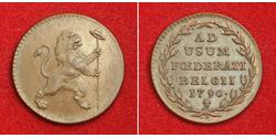 2 Liard Belgium Copper 