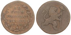 2 Liard Belgium Copper 