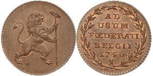 2 Liard Belgium Copper 