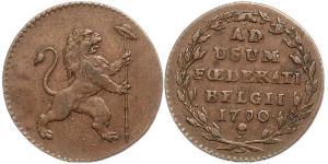 2 Liard Belgium Copper 