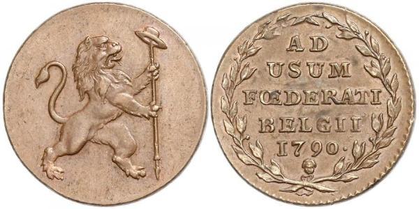 2 Liard Belgium Copper 