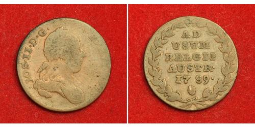 2 Liard Paesi Bassi austriaci (1713-1795) Rame 