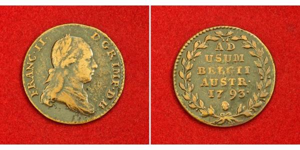 2 Liard Austrian Netherlands (1713-1795) 銅 