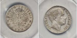 2 Lira Kingdom of Italy (1861-1946) Silber Vittorio Emanuele III (1869 - 1947)