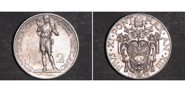 2 Lira Vatican (1926-)  